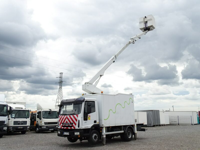 podnośnik koszowy Iveco Euro Cargo 120EL18 Podnośnik Koszowy Sprowadzony EUROCARGO 120E18 Zarejestrowany Jako Specjalny , Sprowadzony , EURO 5