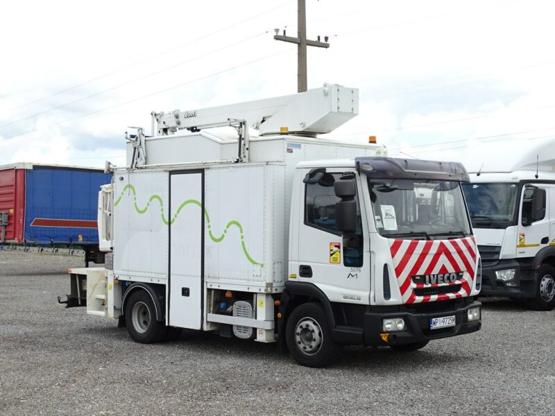 podnośnik koszowy Iveco Euro Cargo 120EL18 Podnośnik Koszowy Sprowadzony EUROCARGO 120E18 Zarejestrowany Jako Specjalny , Sprowadzony , EURO 5
