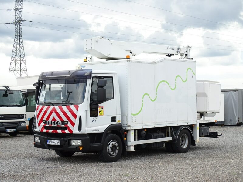 podnośnik koszowy Iveco Euro Cargo 120EL18 Podnośnik Koszowy Sprowadzony EUROCARGO 120E18 Zarejestrowany Jako Specjalny , Sprowadzony , EURO 5