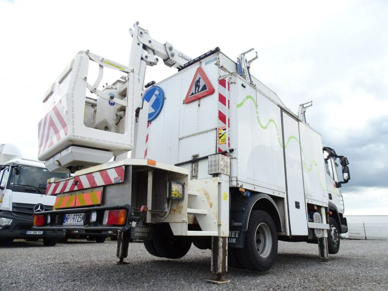 podnośnik koszowy Iveco Euro Cargo 120EL18 Podnośnik Koszowy Sprowadzony EUROCARGO 120E18 Zarejestrowany Jako Specjalny , Sprowadzony , EURO 5