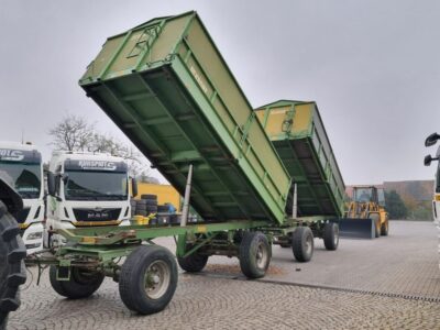 Przyczepa transportowa Krone KRONE DK225 / 16 Przyczepa Krone wywrotka 3 stronna kipper 16 t DMC
