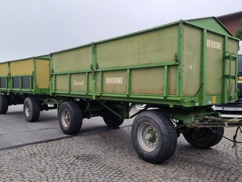 Przyczepa transportowa Krone KRONE DK225 / 16 Przyczepa Krone wywrotka 3 stronna kipper 16 t DMC