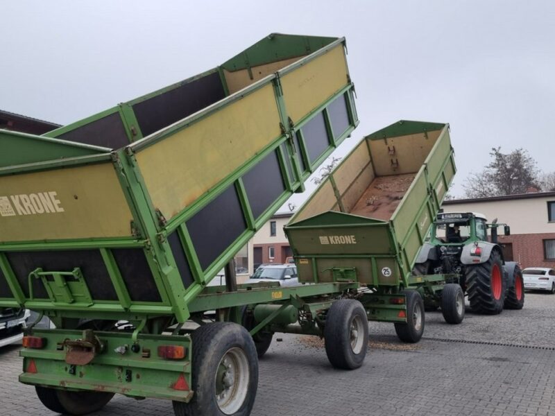 Przyczepa transportowa Krone KRONE DK225 / 16 Przyczepa Krone wywrotka 3 stronna kipper 16 t DMC
