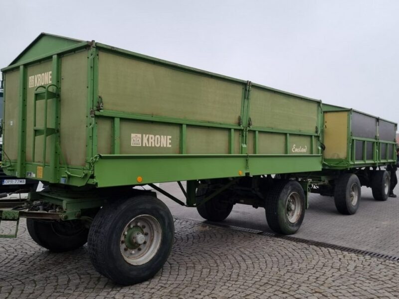Przyczepa transportowa Krone KRONE DK225 / 16 Przyczepa Krone wywrotka 3 stronna kipper 16 t DMC