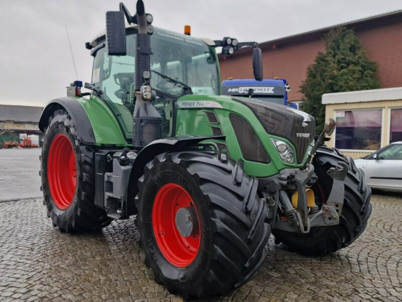 ciągniki Fendt 724 VARIO SCR WOM ABS mocno wyposażony 724 VARIO , Klima, 2012 r