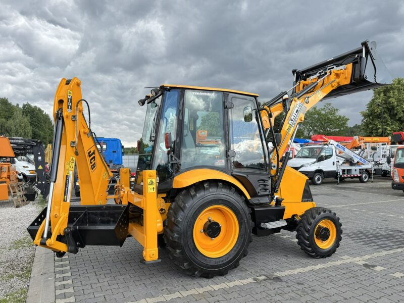 standardowa JCB MIDI CX Szybkozłącze Nowe Opony bez luzów i wycieków Super Stan (nie 2CX, 3CX, Minikoparka, Traktorek)