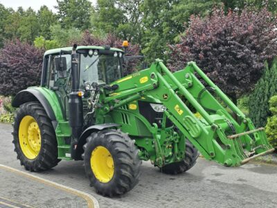 ciągniki John Deere 6130 M John Deere 6130M | 2017 | Przedni TUZ + WOM / Ładowacz 643R