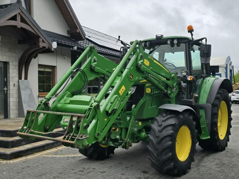 ciągniki John Deere 6130 M John Deere 6130M | 2017 | Przedni TUZ + WOM / Ładowacz 643R
