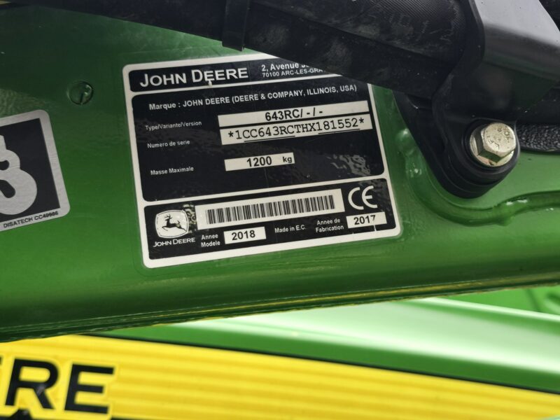 ciągniki John Deere 6130 M John Deere 6130M | 2017 | Przedni TUZ + WOM / Ładowacz 643R