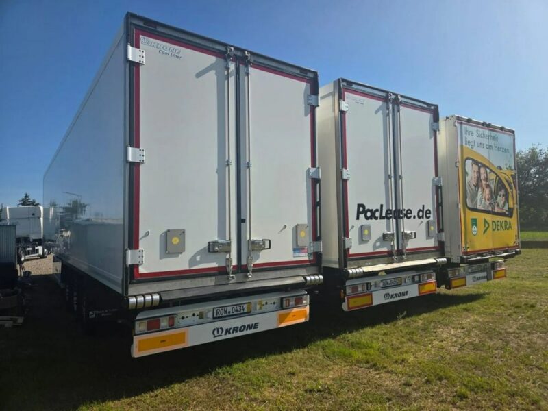 chłodnia Krone SD Krone THERMOKING SLXI300 Chłodnia Doppelstock podwojny zaladunek kwiat