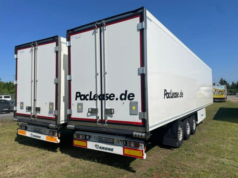 chłodnia Krone SD Krone THERMOKING SLXI300 Chłodnia Doppelstock podwojny zaladunek kwiat