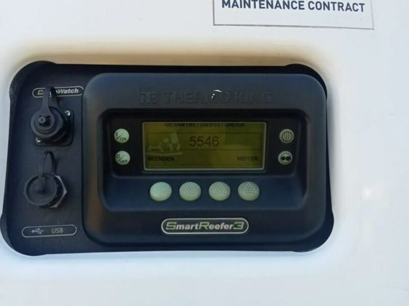 chłodnia Krone SD Krone THERMOKING SLXI300 Chłodnia Doppelstock podwojny zaladunek kwiat
