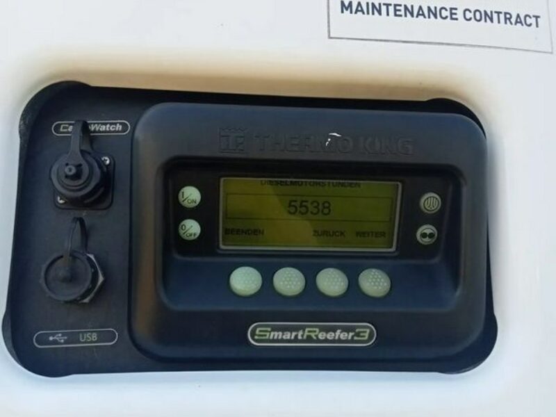chłodnia Krone SD Krone THERMOKING SLXI300 Chłodnia Doppelstock podwojny zaladunek kwiat