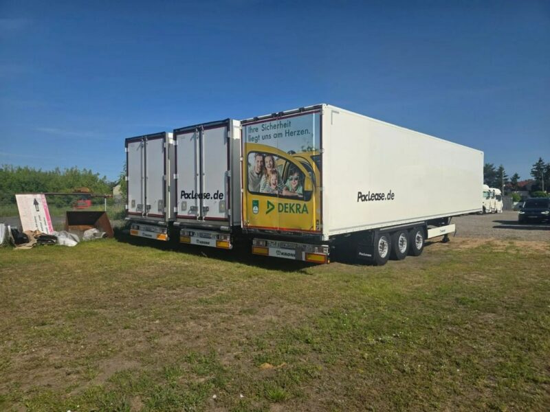 chłodnia Krone SD Krone THERMOKING SLXI300 Chłodnia Doppelstock podwojny zaladunek kwiat