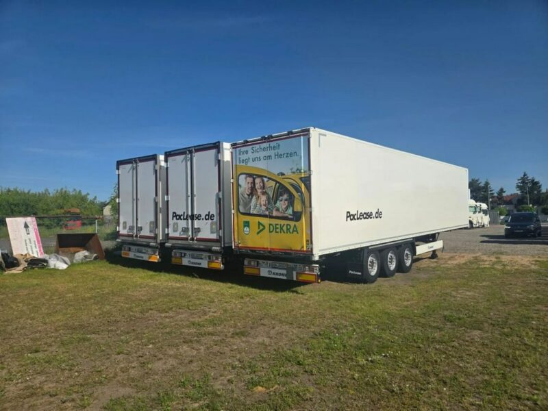 chłodnia Krone SD Krone THERMOKING SLXI300 Chłodnia Doppelstock podwojny zaladunek kwiat
