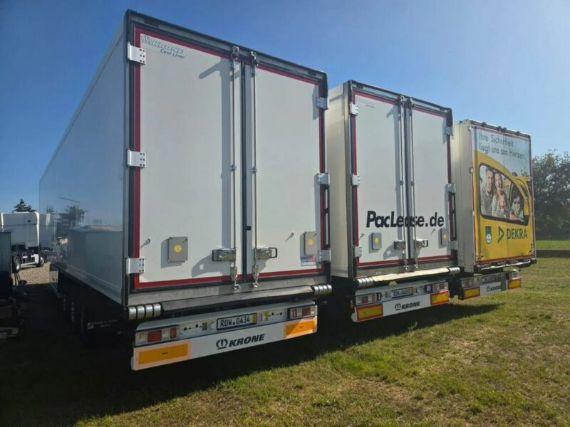 chłodnia Krone SD Krone THERMOKING SLXI300 Chłodnia Doppelstock podwojny zaladunek kwiat