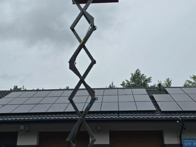 podnośnik nożycowy Manitou 120 XEL Podnośnik nożycowy elektryczny Manitou 120XEL / jak NOWY , 4h pracy