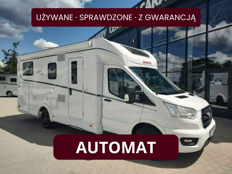 samochody kempingowe Dethleffs JUST GO T7055 EB Zimowy Just Go w automacie od Dethleffs!