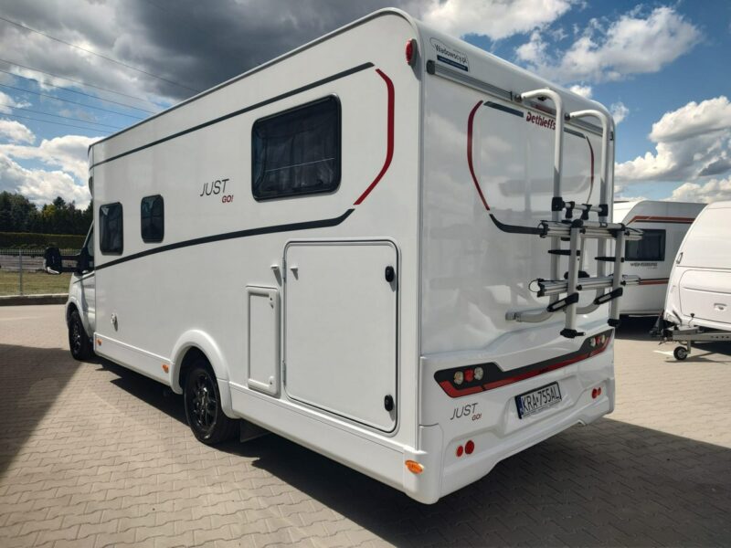 samochody kempingowe Dethleffs JUST GO T7055 EB Zimowy Just Go w automacie od Dethleffs!