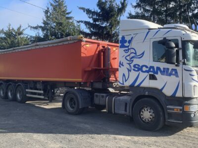 Scania + naczepa zestaw