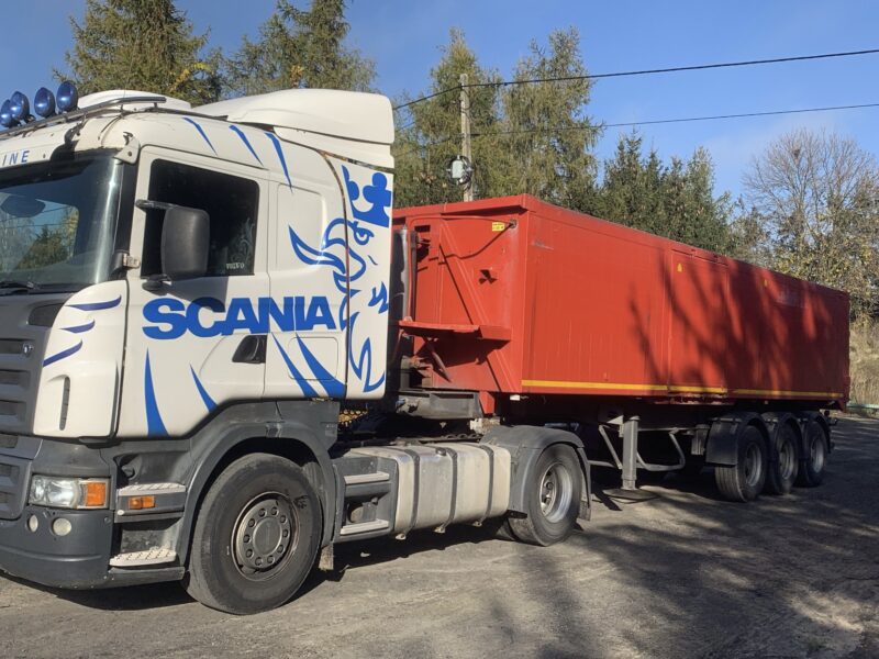 Scania + naczepa zestaw