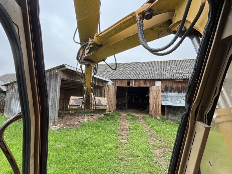Koparka Gąsienicowa CAT e70 Caterpillar skrętne ramię