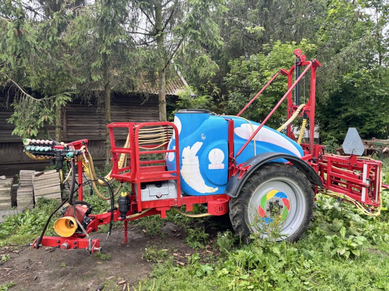 Opryskiwacz Biardzki 1500 litrów, 18 metrów belka robocza