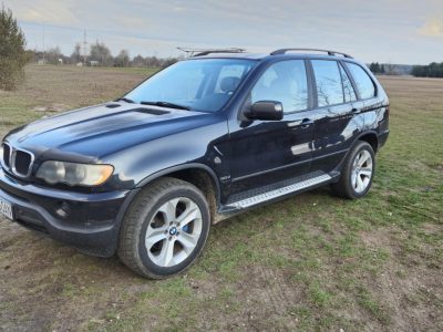 BMW X5 E53 3.0d Czarny 2002R.