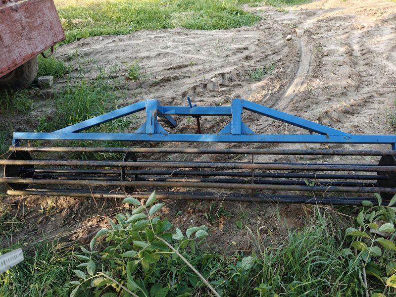 Wał rurowy 2.7 m z ramą, wał rurowy 2.5 m z ramą