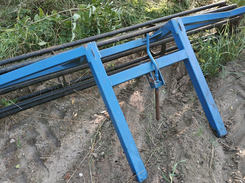 Wał rurowy 2.7 m z ramą, wał rurowy 2.5 m z ramą