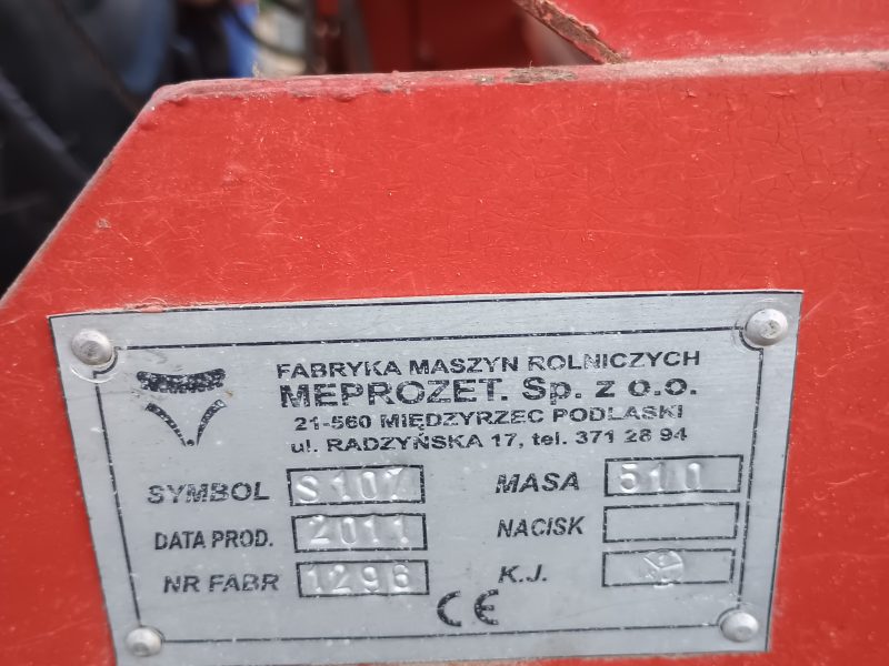 Sprzedam siewnik zbożowy meprozet s 107