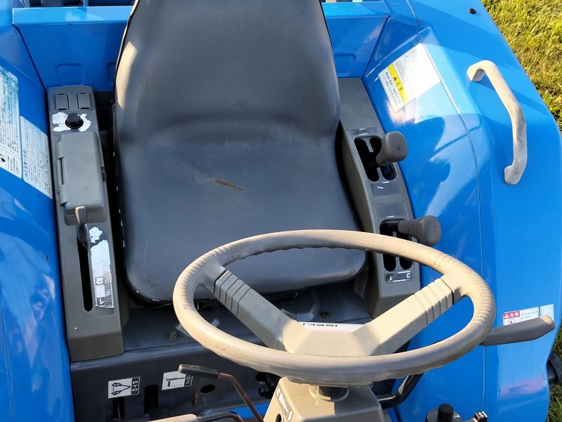 Traktorek 4x4 iseki 21 km wspomaganie rewers Kubota tur glebogryzarka yanmar