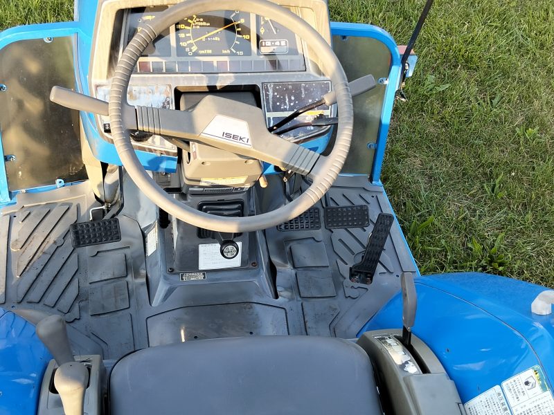 Traktorek 4x4 iseki 21 km wspomaganie rewers Kubota tur glebogryzarka yanmar