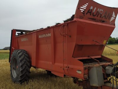 Rozrzutnik obornika 12t