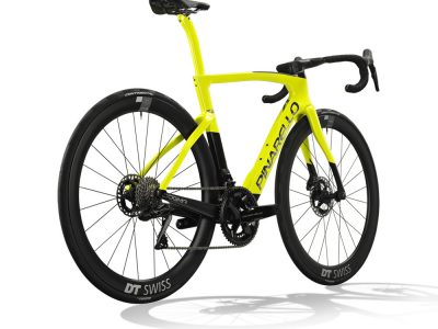 2025 Pinarello Dogma F Dura Ace Di2 - Aurik Yellow Road Bike (KINGCYCLESPORT)