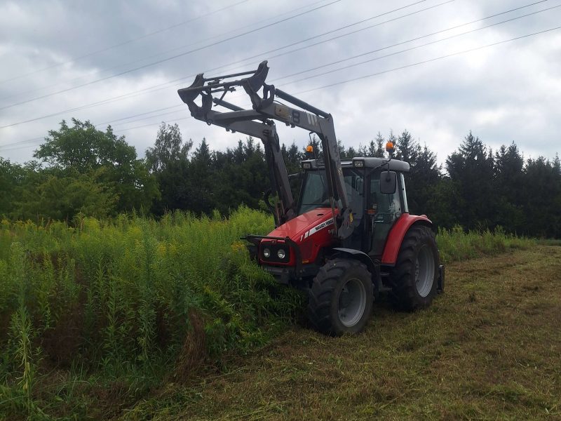 Usługi rolnicze. mulczowanie, transport, uprawa