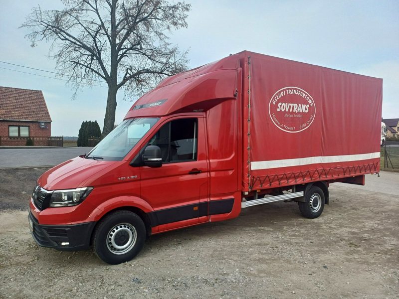 Man TGE Spojkar Plandeka wym 4,80 x 2,20 x 2,20 m 10 Euro palet
