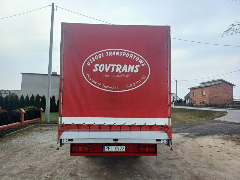 Man TGE Spojkar Plandeka wym 4,80 x 2,20 x 2,20 m 10 Euro palet