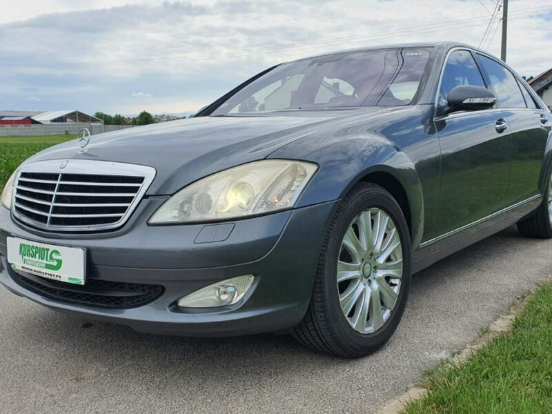 Mercedes S 420 S 420 CDi W221, LONG, Night Vision, Bogate wypos. 2007 r W221 (2005-2013)