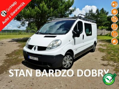 Renault Trafic 2.0 DCI*L2H1*Brygadówka*Holenderka*Klima*6osób*Bagażnik*Super Stan!!