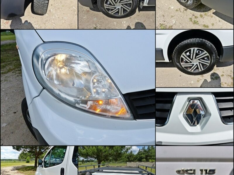Renault Trafic 2.0 DCI*L2H1*Brygadówka*Holenderka*Klima*6osób*Bagażnik*Super Stan!!