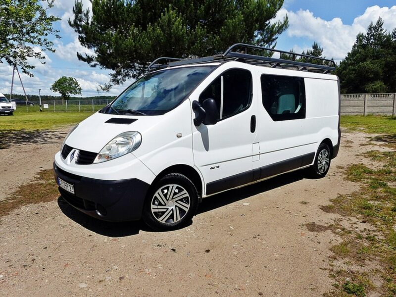 Renault Trafic 2.0 DCI*L2H1*Brygadówka*Holenderka*Klima*6osób*Bagażnik*Super Stan!!