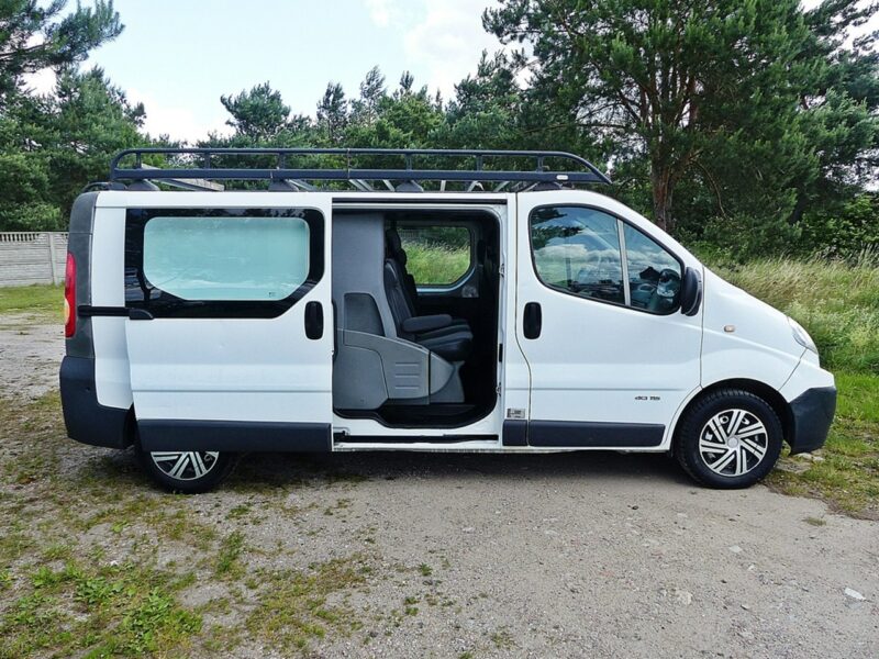 Renault Trafic 2.0 DCI*L2H1*Brygadówka*Holenderka*Klima*6osób*Bagażnik*Super Stan!!
