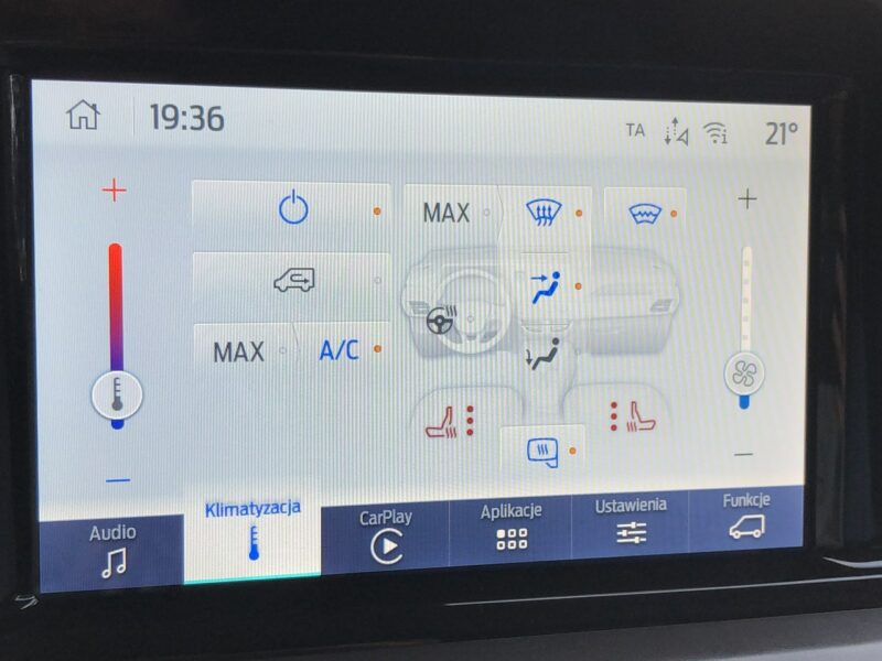 Ford Transit Courier VAN A7 2024r Automat Benzyna Bezwypadkowy Salon Polska Cesja Leasingu