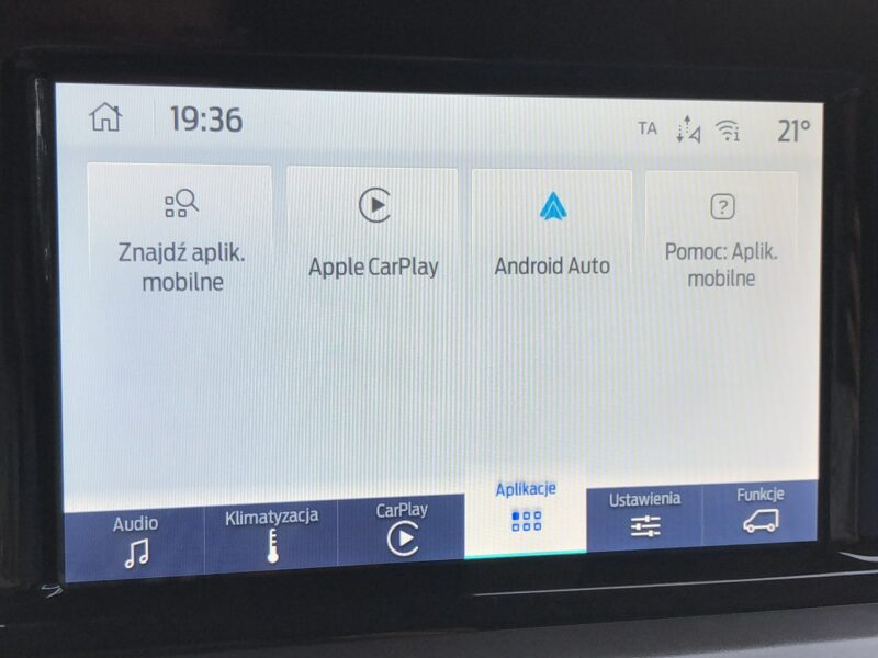 Ford Transit Courier VAN A7 2024r Automat Benzyna Bezwypadkowy Salon Polska Cesja Leasingu