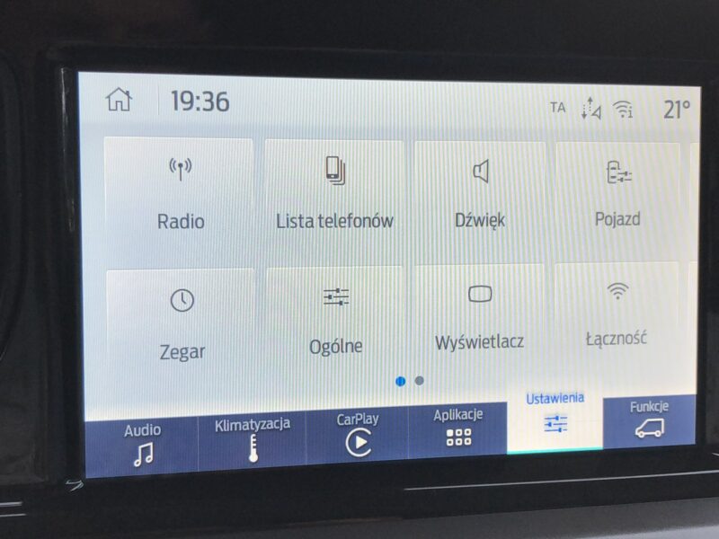 Ford Transit Courier VAN A7 2024r Automat Benzyna Bezwypadkowy Salon Polska Cesja Leasingu