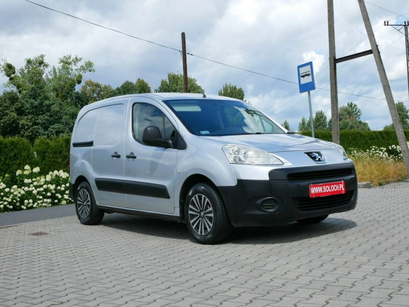Peugeot Partner 1.6HDi 90KM -Klima -Kraj -Nowy rozrząd - 1 wł od 10 lat +Koła zima