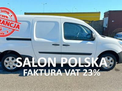 Renault Kangoo MAXI LONG Salon PL KLIMA FV23% 3 Osob. 1.5dci 110KM Tempomat 6 biegów