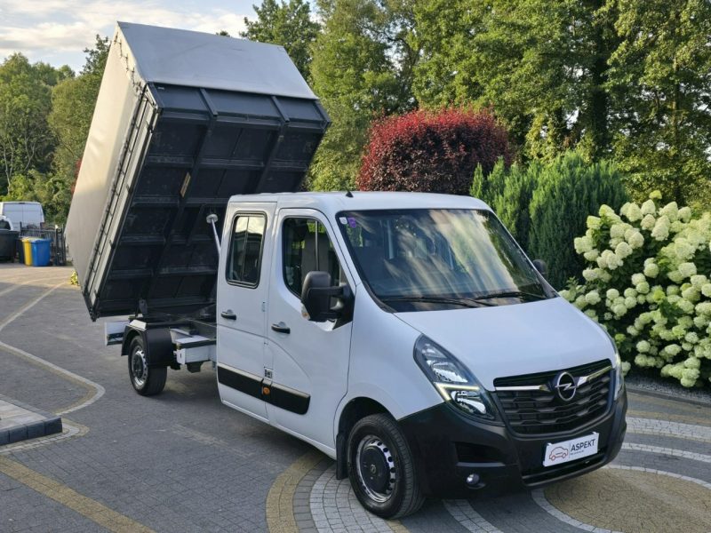 Opel Movano Doka / Brygadówka / Wywrotka / Serwisowany w ASO