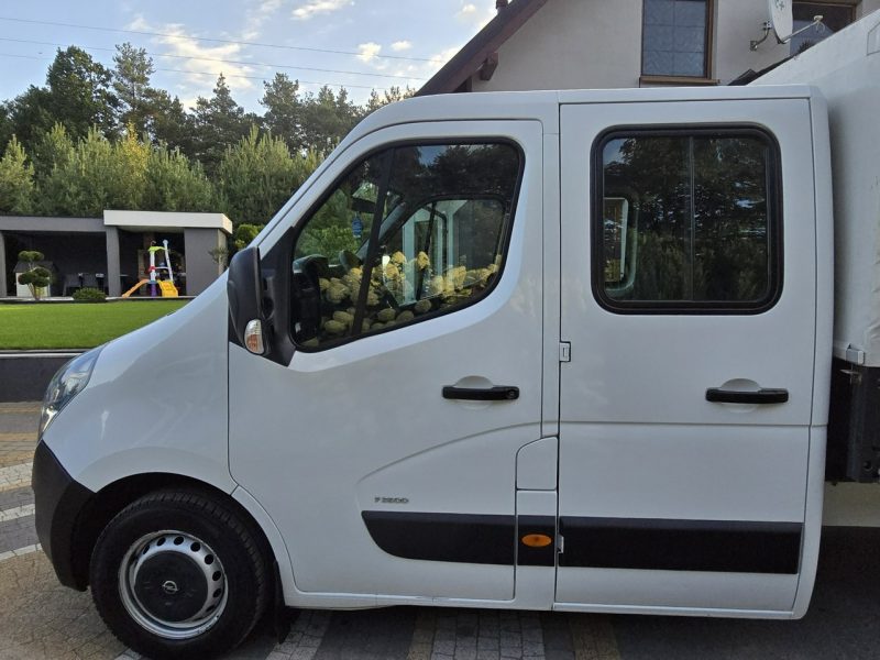 Opel Movano Doka / Brygadówka / Wywrotka / Serwisowany w ASO